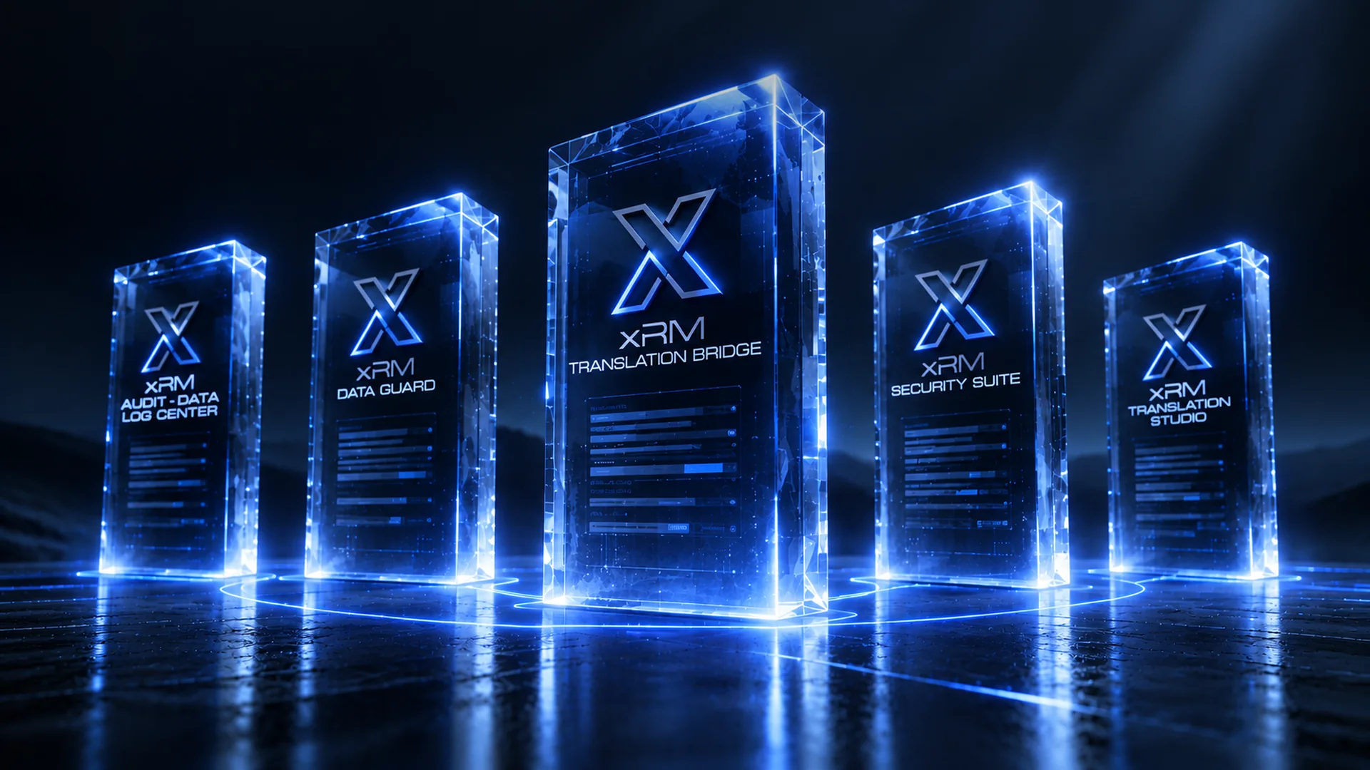[Translate to Italiana:] The five xRM Products apps for Dynamics 365 and Dataverse
